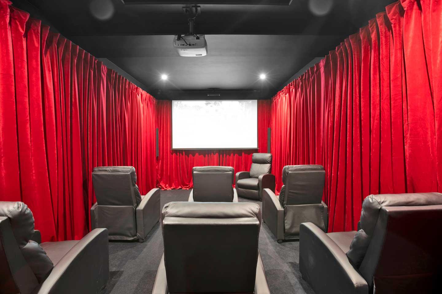 Movie Theater | Wish Recovery Luxury Rehab & Detox 2